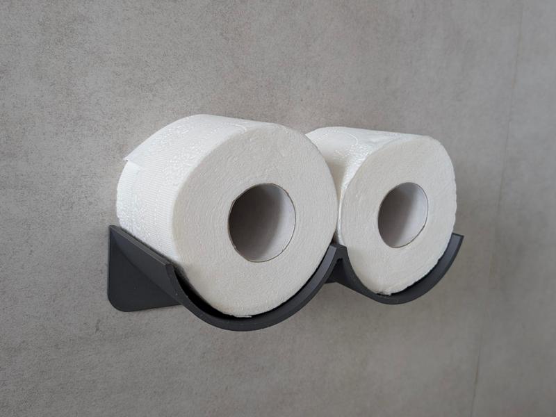 Toilet paper roll holder