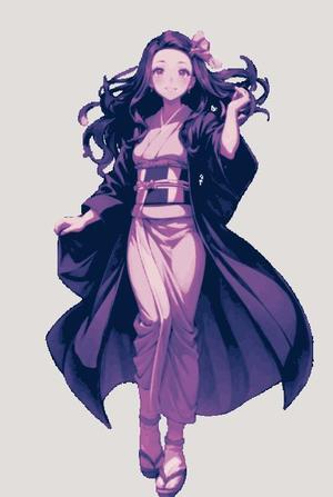 Nezuko in Pink