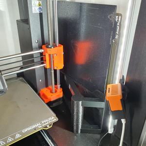 Prusa build sheet holder with handle