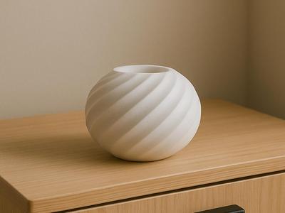 Spiral Plantpot