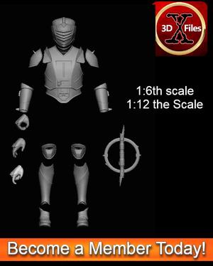 Marrok - Star Wars Action Figure Armor - 3D Print File STL