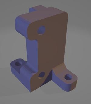 CRTouch Bracket for Ender 3 V2 - more rigid design