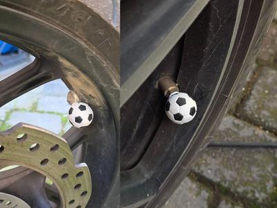 Soccer Balls Valve caps Universal fit 10mm