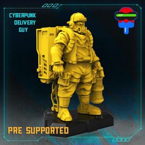 CYBERPUNK DELIVERY GUY