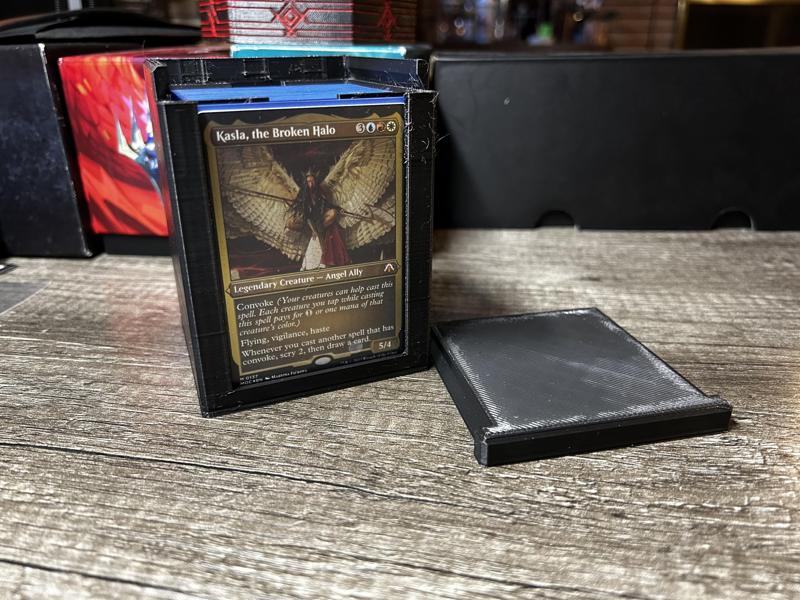 mtg commander display box (with magnets)