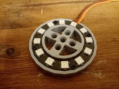 Адаптер Ring 12 ws2812b для Lego technic