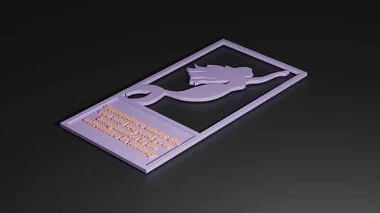 The Little Mermaid bookmark