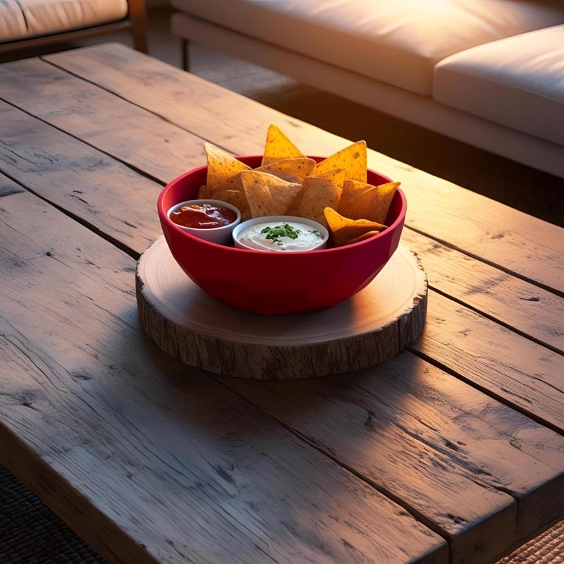 Low Poly Design Nacho Bowl