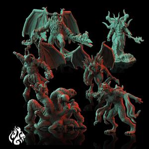 Shattered Hell - Rulers of the Underworld - 6 Miniatures