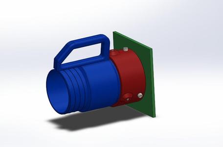 4 Inch Dust Collector adapter for SawStop PCS Dust Port