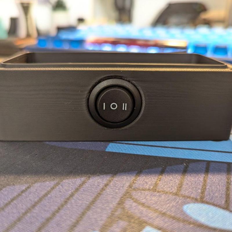 BentoBox Fan Case w/ Switch & Cable Port