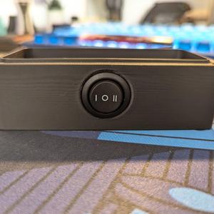BentoBox Fan Case w/ Switch & Cable Port