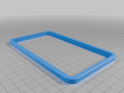 Light Switch/Power Outlet - Glow in the dark Border - 2x
