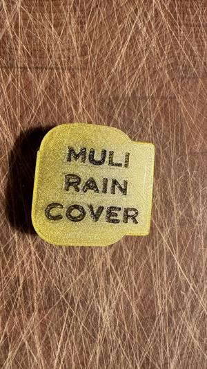 Muli bicycle (E-bike) battery rain cover / Shimano BT-E8010