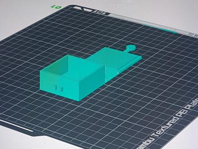 Small Print-In-Place TPU Box with Latch