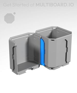 1H - Bin-To-Bin Rail Click Connector