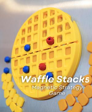 Waffle Stacks - Stack 5 Magnetic Strategy Game