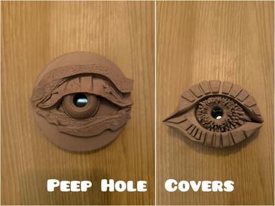 Eye - door peephole covers (2pcs)