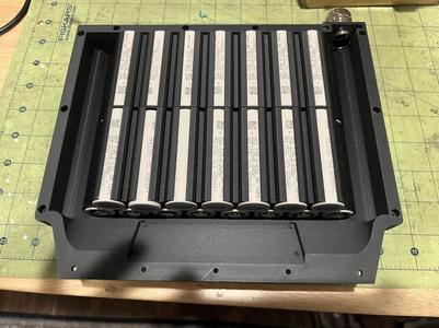 18s2p battery box with xlite v4-32 cutout and bumper - uses xr battery lid