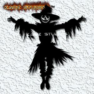 happy scarecrow wall art autumn wall decor for Thanksgiving