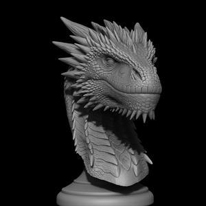 Drogon from Game of Thrones Bust