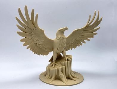 Great Eagle on Stump