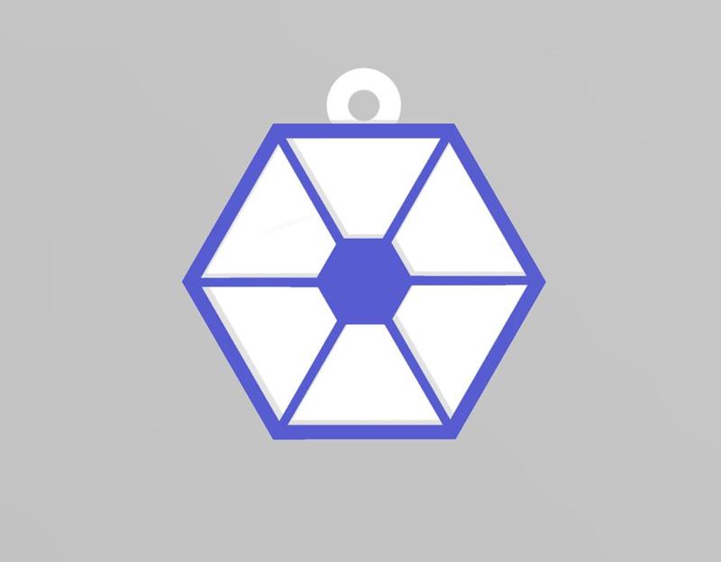Star Wars Separatist Alliance Emblem Keychain