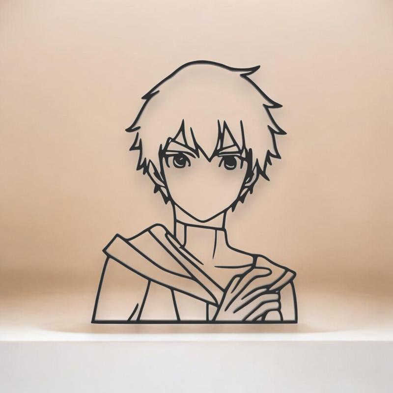 Anime Line Art - Desktop Line Art