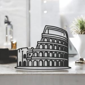 Colosseum Line Art - Desktop Line Art