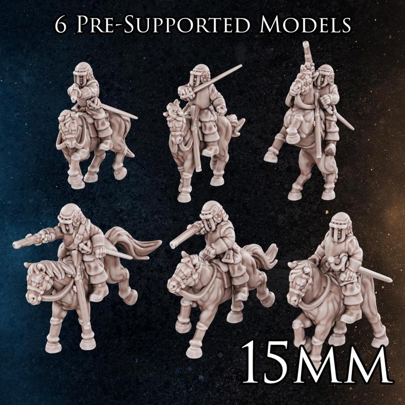15mm - Light Cavalry - English Civil War - Pike & Shot