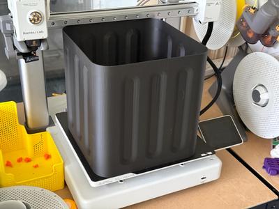 Large Trash Can - A1, P1, X1 and H2 - 3 Walls