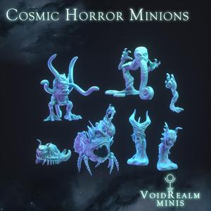11 model Cosmic Horror MINIONS set