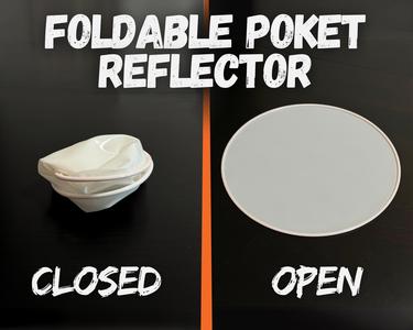 Foldable Pocket Reflector: Your Portable Photography Tool
