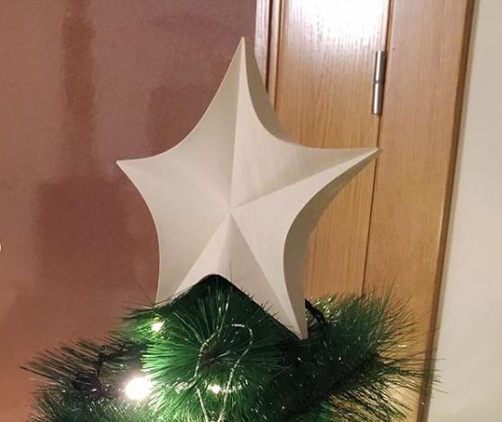 Estrella árbol de navidad