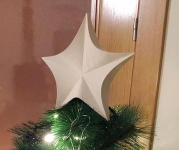 Estrella árbol de navidad
