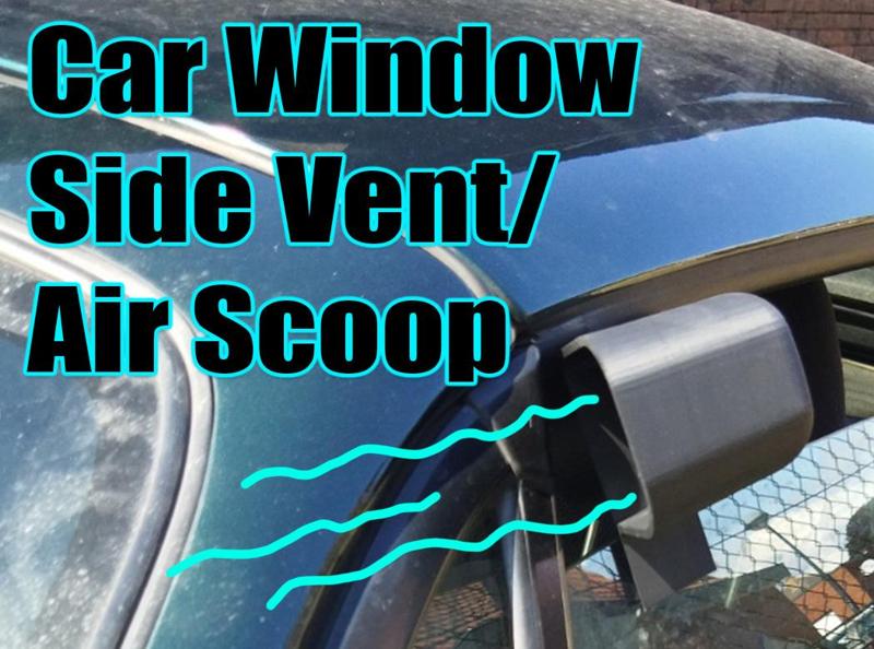 Air Scoop / Intake / Vent for Car Window
