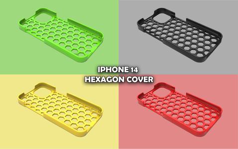Iphone 14 - Hexagon design