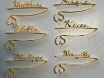 Glass pendant names
