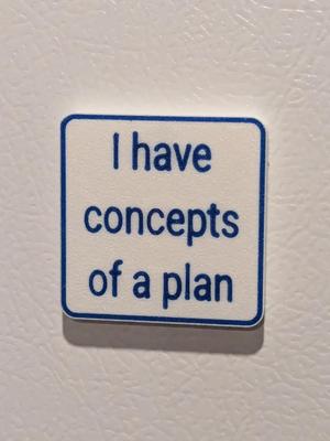 "Concepts of a Plan" magnet