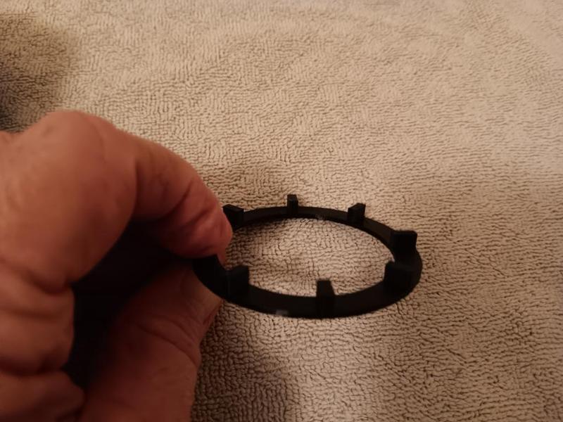 Spacer ring for ZWO ASI178mc camera and tripod collar mount ring