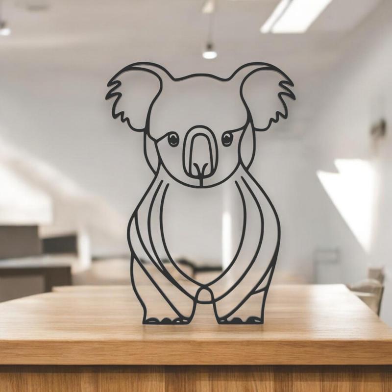 Koala Line Art - Desktop Line Art