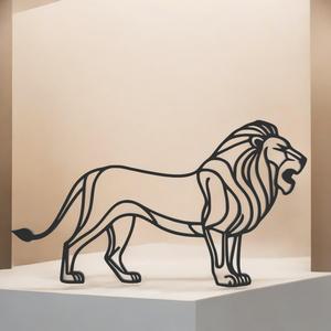 Lion Line Art - Desktop Line Art