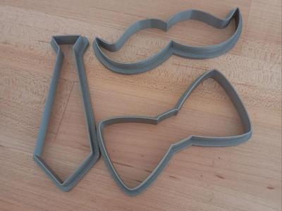 Father's day cookie cutters