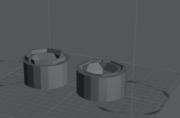 D20 Ice Cube Holder (42mm ice cube, can be resized)