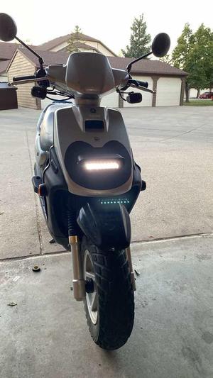 Yamaha Bugeye Zuma Headlight Conversion 6&quot; LED Lightbar 2002-2011 