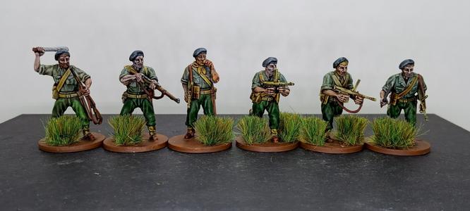 28mm Australian Independent Company Squad
