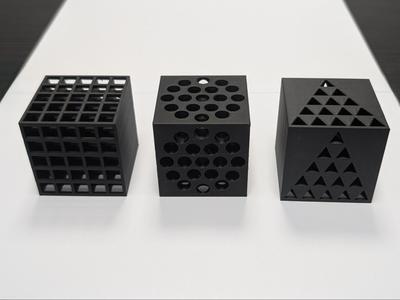Symbol Cube - Optical Illusion Cube Series