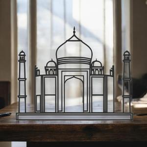 Taj Mahal Line Art - Desktop Line Art