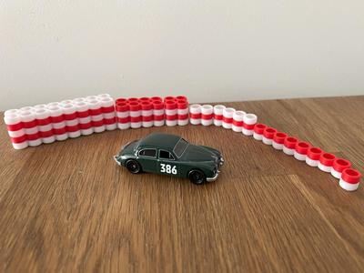 Five-Tire Stack for 1/64 Hot Wheels, Matchbox, and Majorette Cars