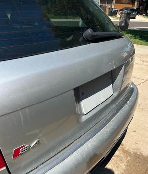 Audi License Plate Bracket